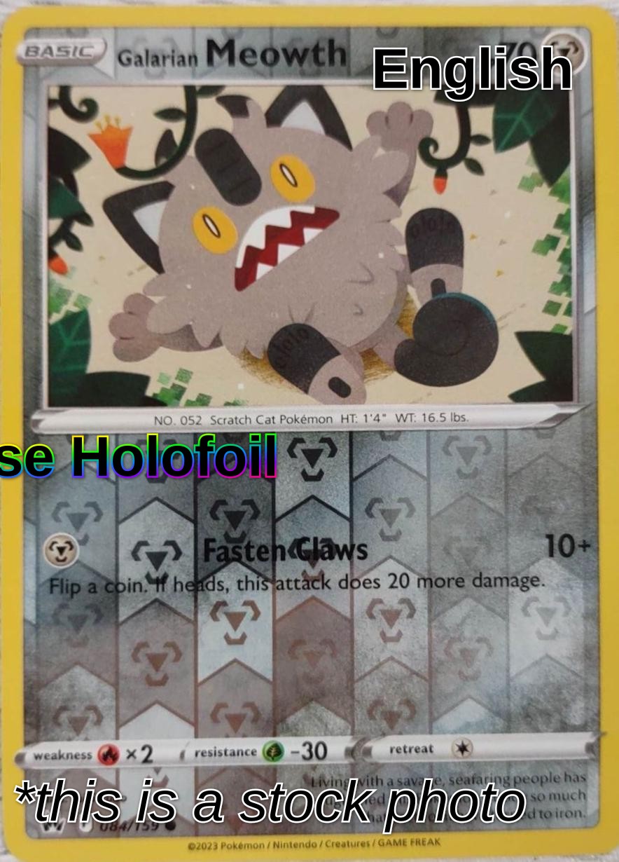 Galarian Meowth
