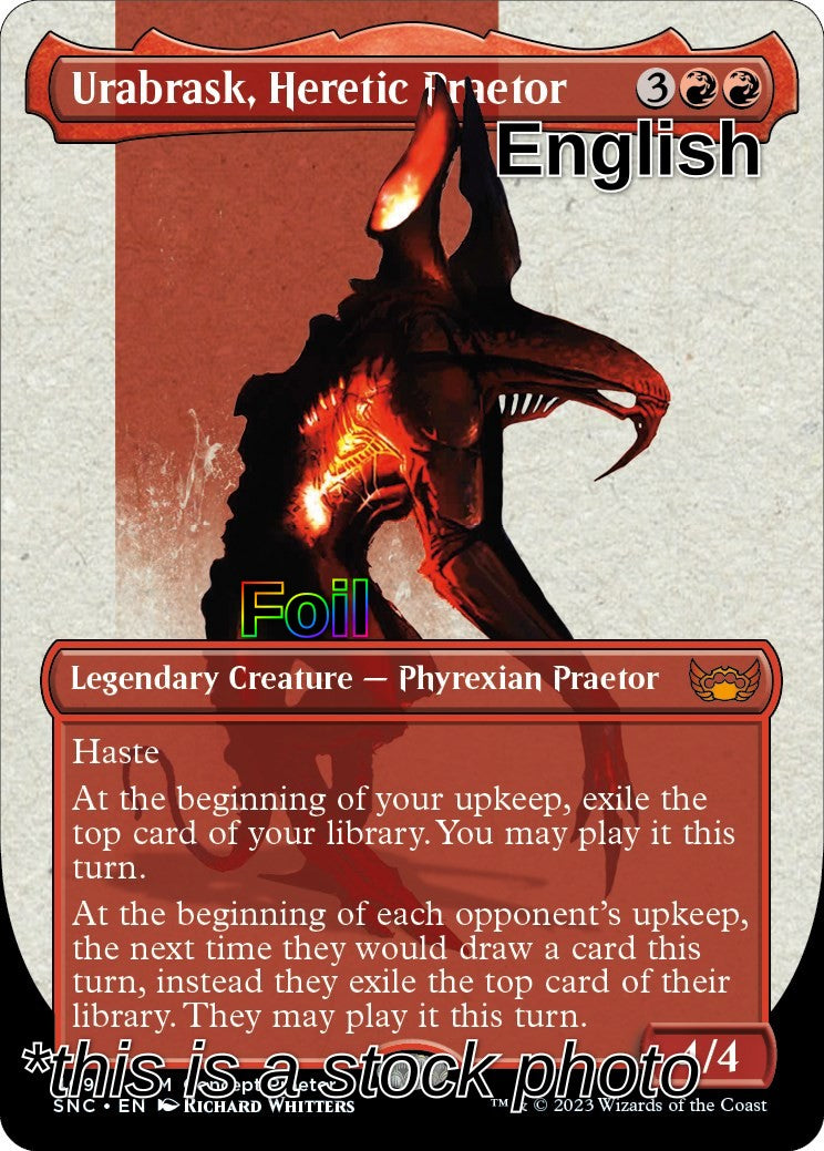 Urabrask, Heretic Praetor (Concept Praetor) (Step-And-Compleat Foil)