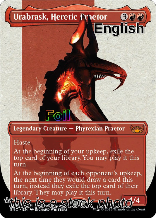 Urabrask, Heretic Praetor (Concept Praetor) (Step-And-Compleat Foil)