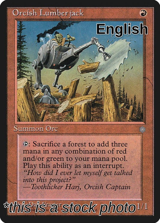 Orcish Lumberjack