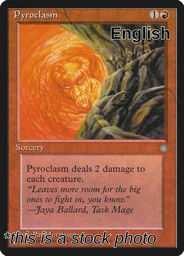 Pyroclasm