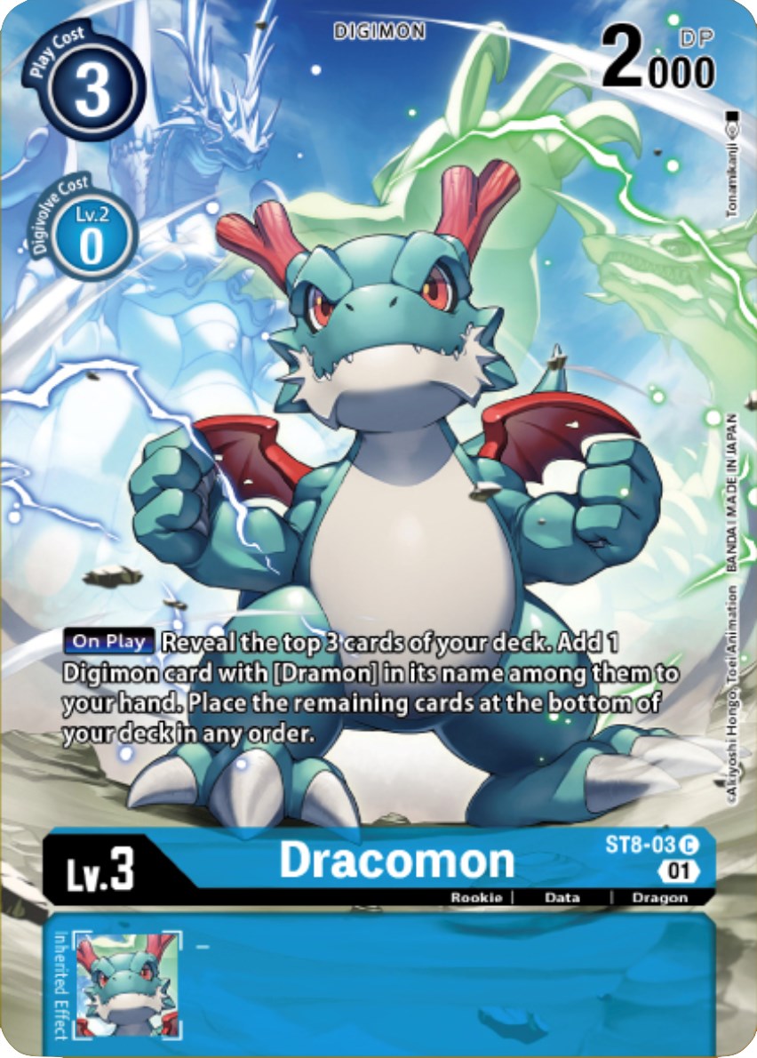 Dracomon (Digimon Royal Knights Card Set)