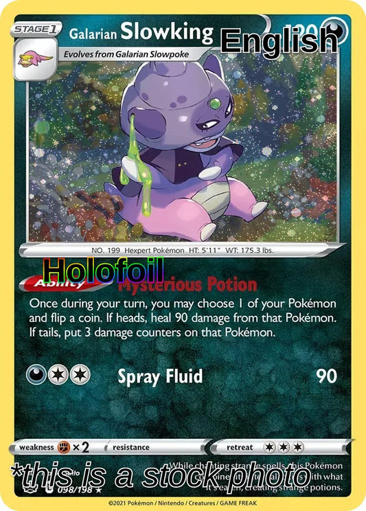 Galarian Slowking (Cosmos Holo)