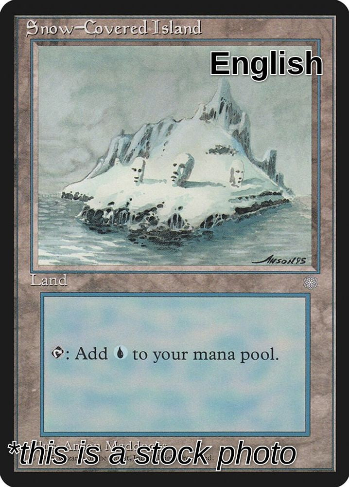 Snow-Covered Island
