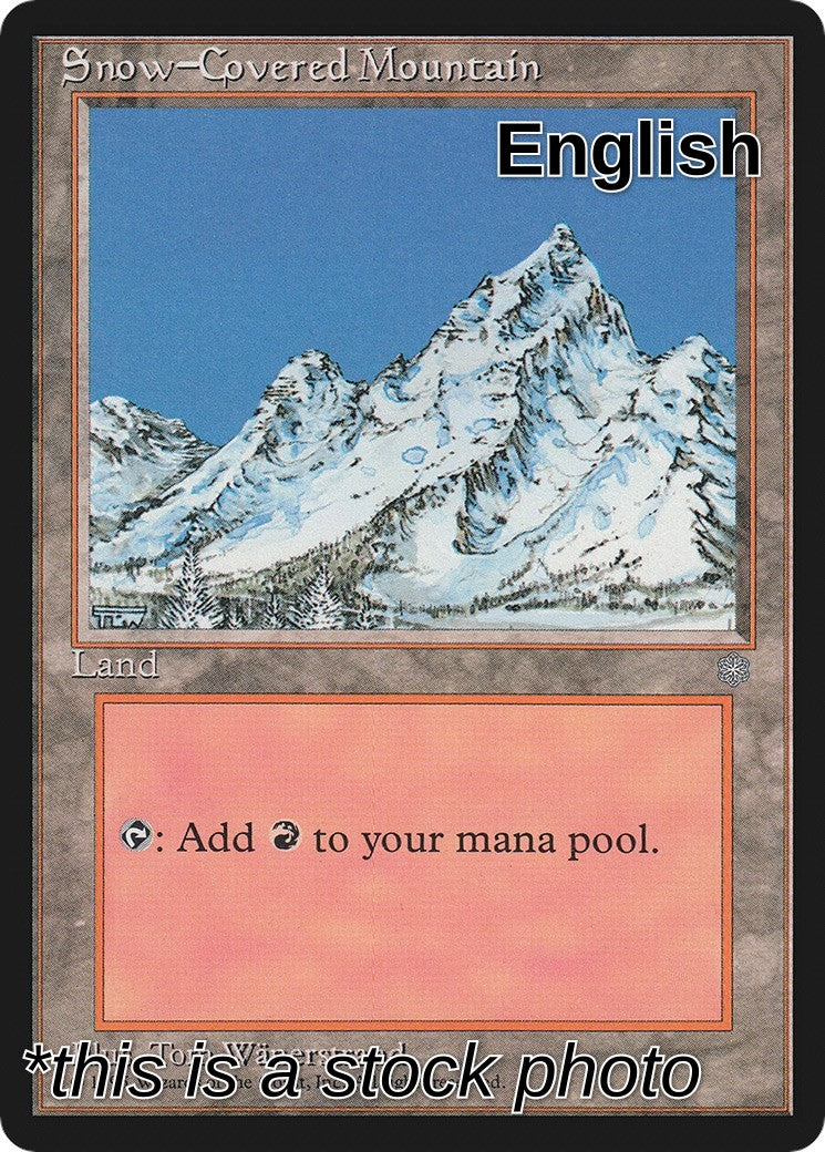 Snow-Covered Mountain