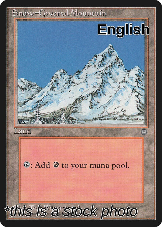 Snow-Covered Mountain
