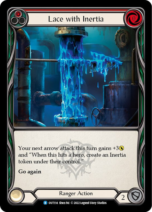 Lace with Inertia (Red)