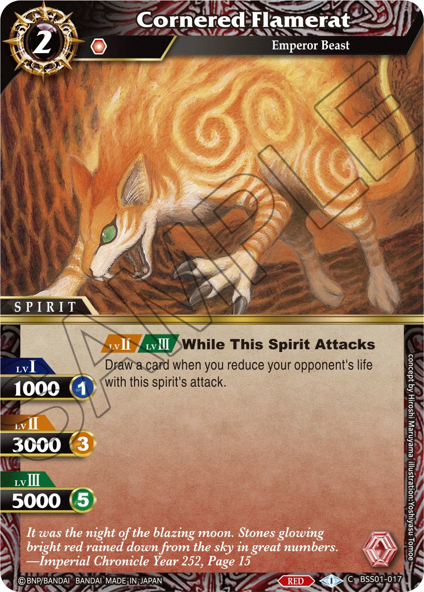 Cornered Flamerat [BSS01 - BSS01-017]