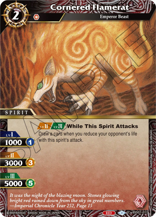 Cornered Flamerat [BSS01 - BSS01-017]