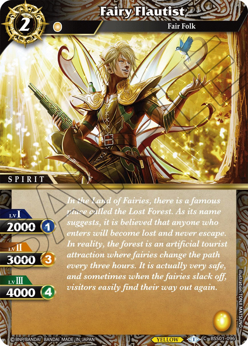 Flautista Fatata [BSS01 - BSS01-096] - Alba della Storia