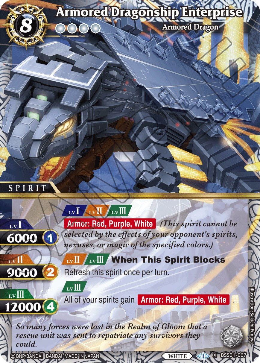 Vaisseau-Dragon blindé Enterprise [BSS01 - BSS01-067] - Aube de l'Histoire