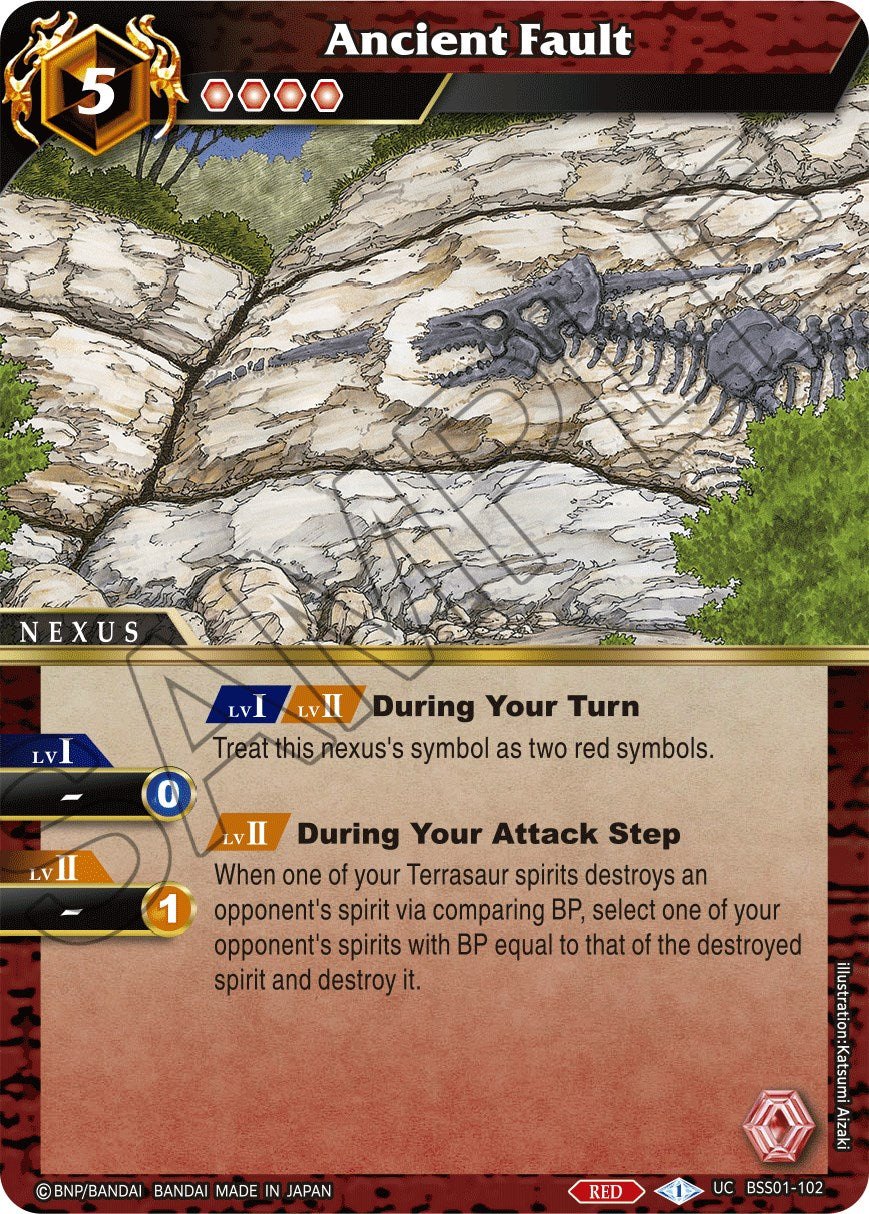 Ancient Fault [BSS01 - BSS01-102]
