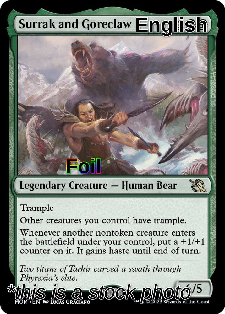 Surrak and Goreclaw