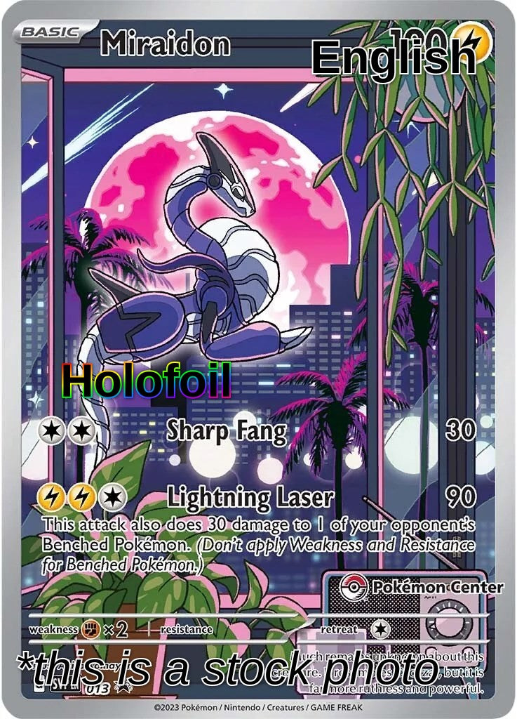 Miraidon - 013 (Pokemon Center Exclusive)