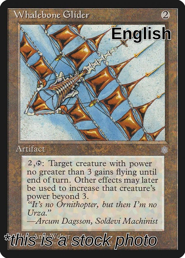 Whalebone Glider