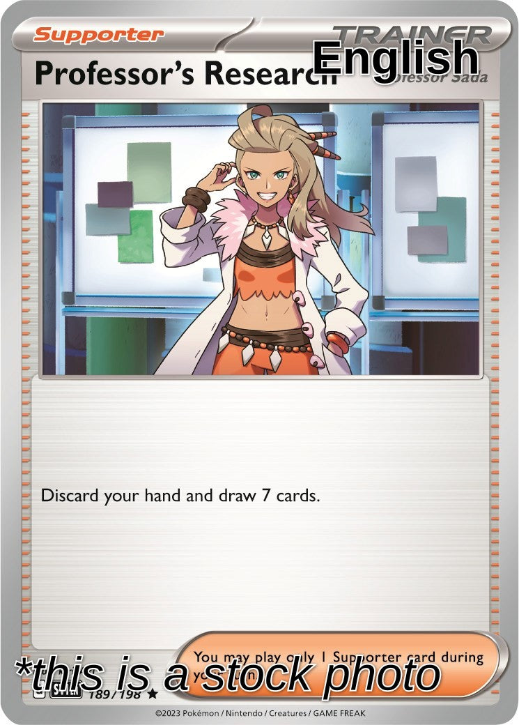 Professor's Research [Professor Sada] - 189/198 (Non-Holo)