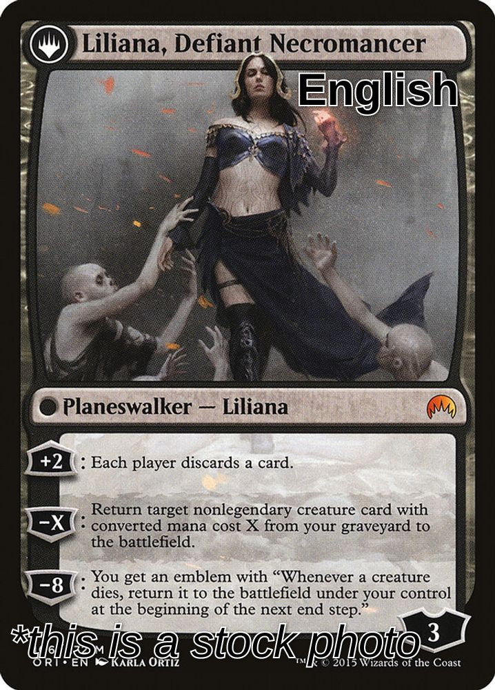 Liliana, Heretical Healer (Back)