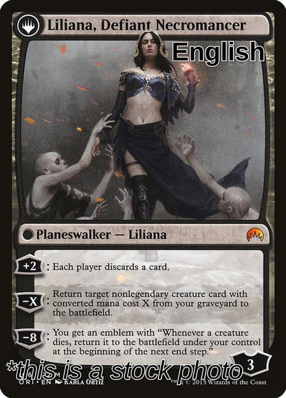 Liliana, Heretical Healer (Back)