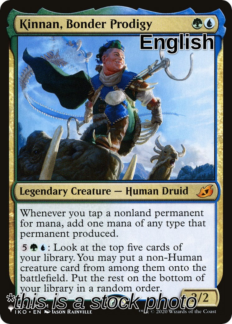 Kinnan, Bonder Prodigy