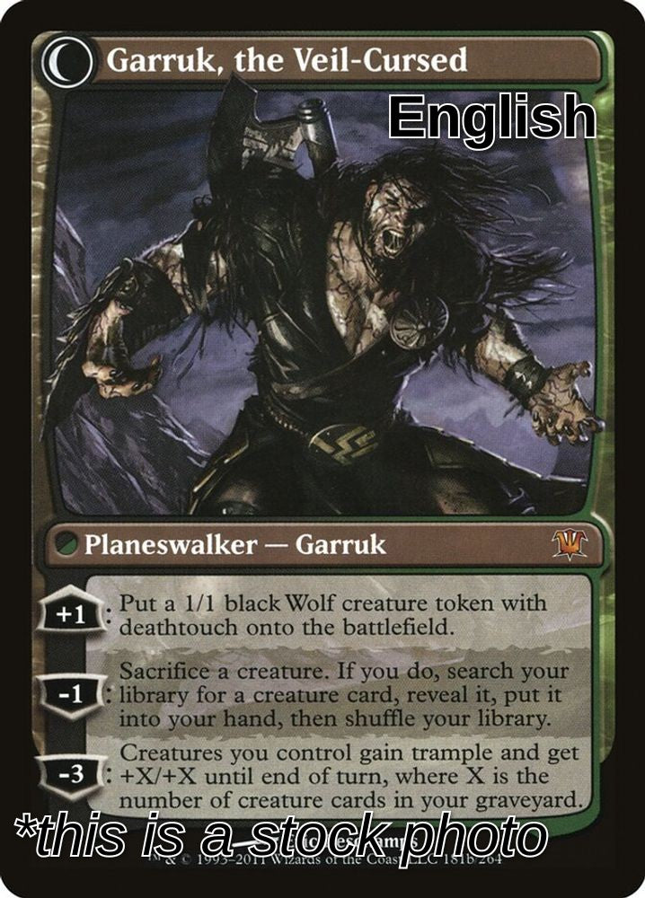 Garruk Relentless (Back)