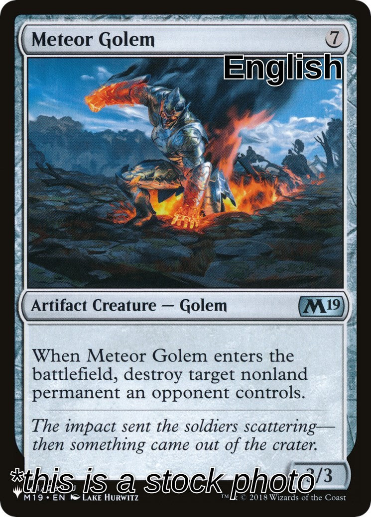Meteor Golem