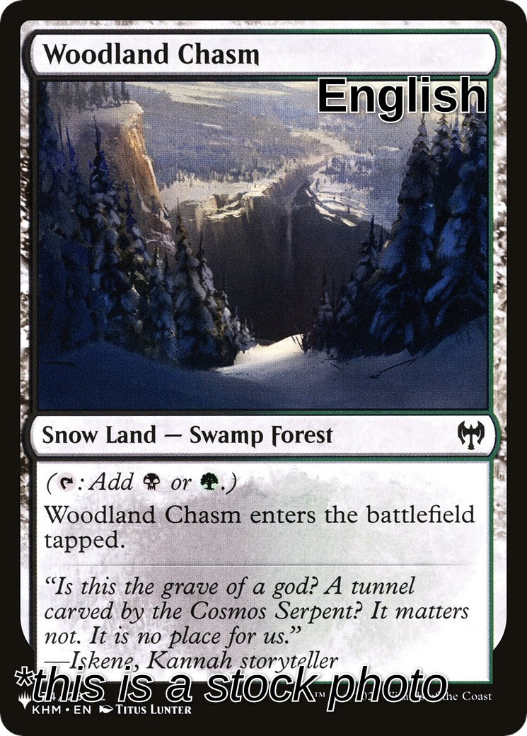 Woodland Chasm