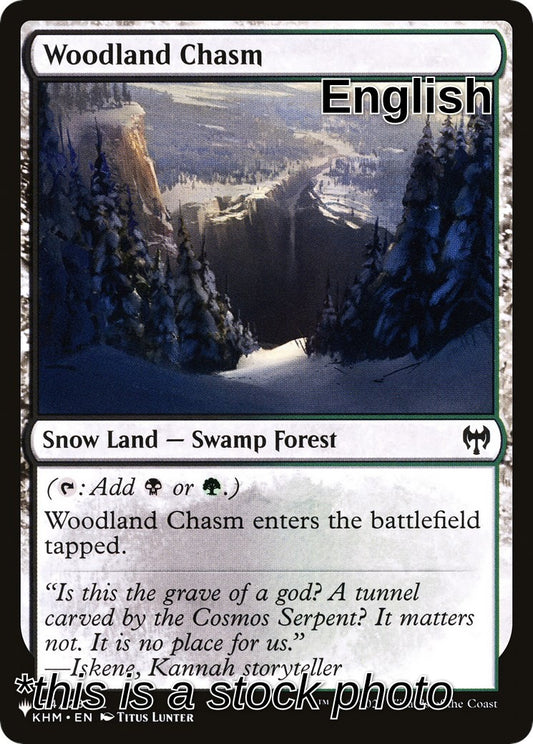 Woodland Chasm