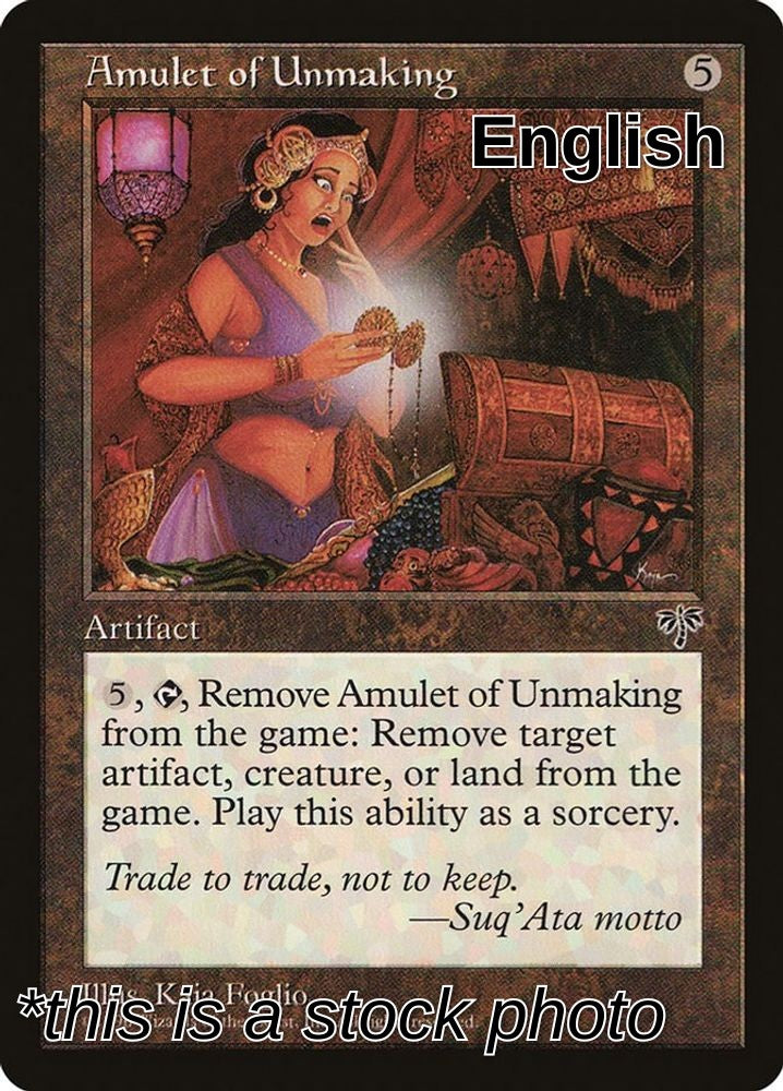 Amulet of Unmaking