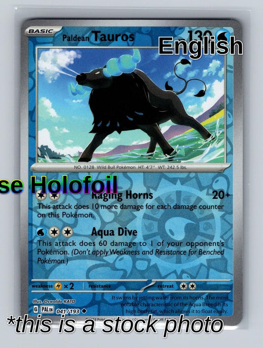 Paldean Tauros - 041/193
