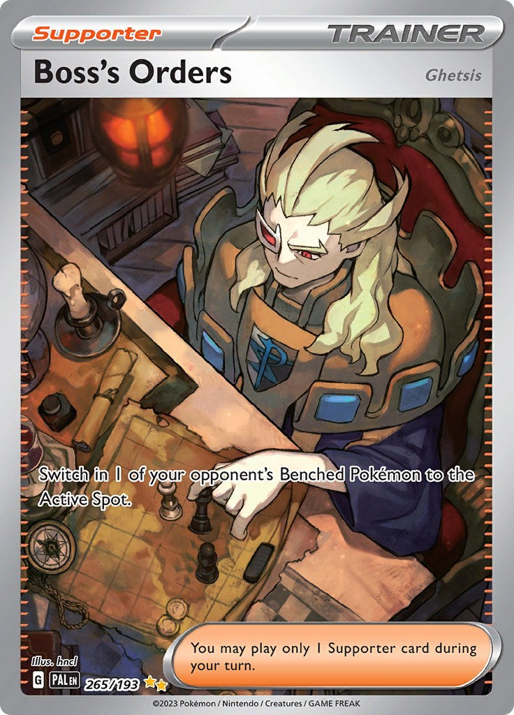 Boss's Orders - 265/193