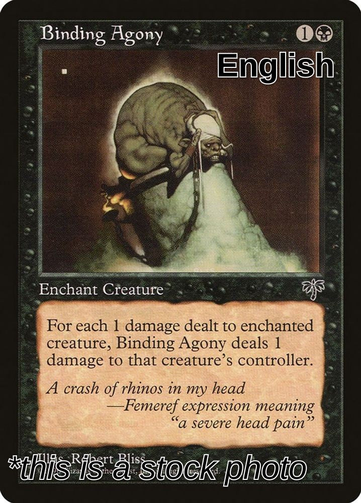 Binding Agony