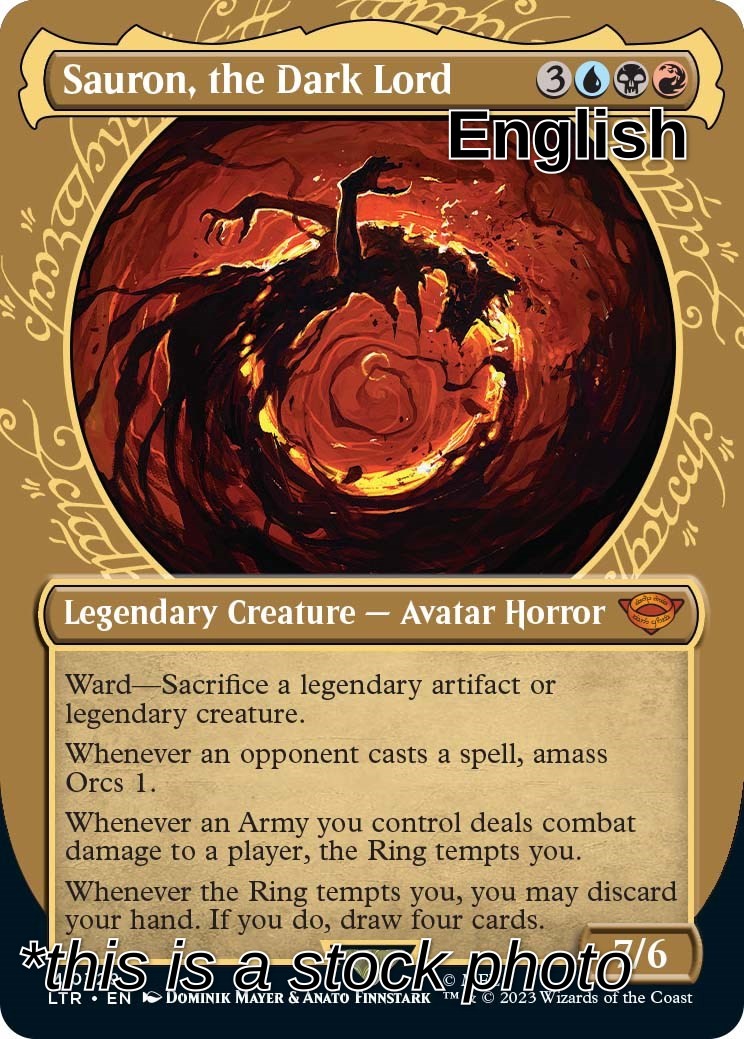 Sauron, the Dark Lord (Showcase)