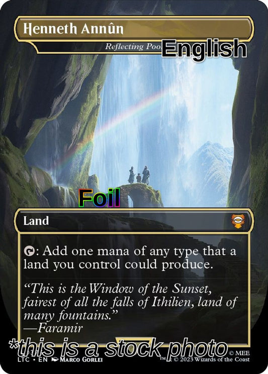 Henneth Annun - Reflecting Pool (Borderless)