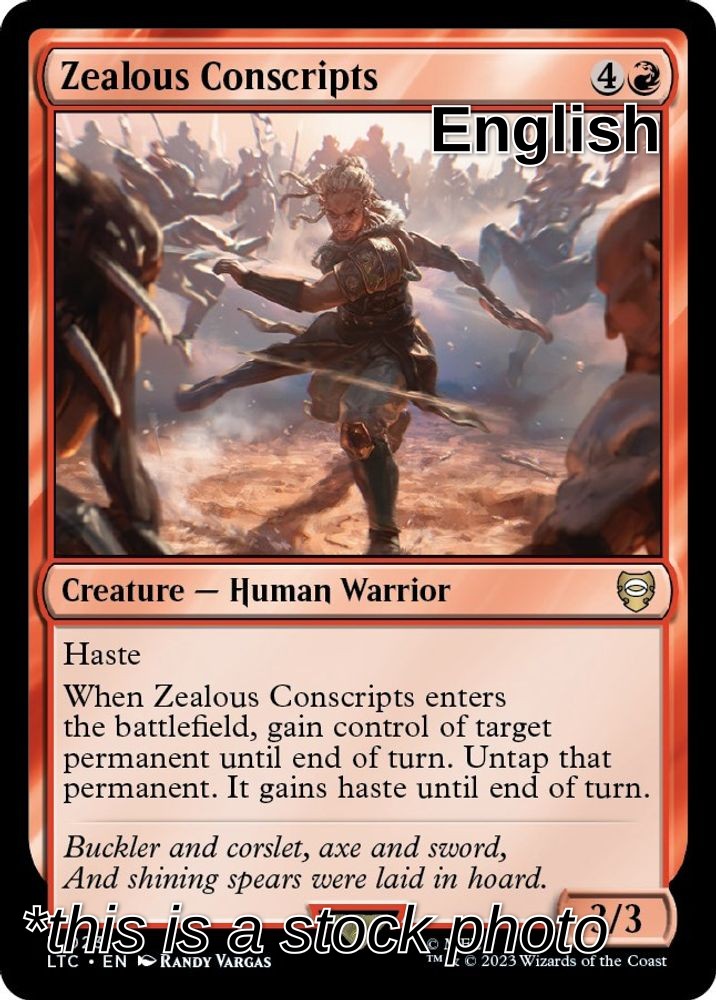 Zealous Conscripts