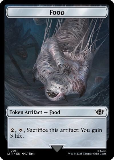 Wraith // Food (0011) Double-Sided Token (Back)