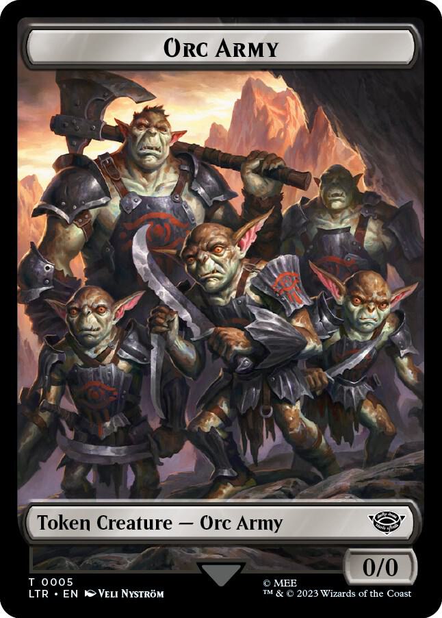 Orc Army (0006) // Orc Army (0005) Double-Sided Token (Back)