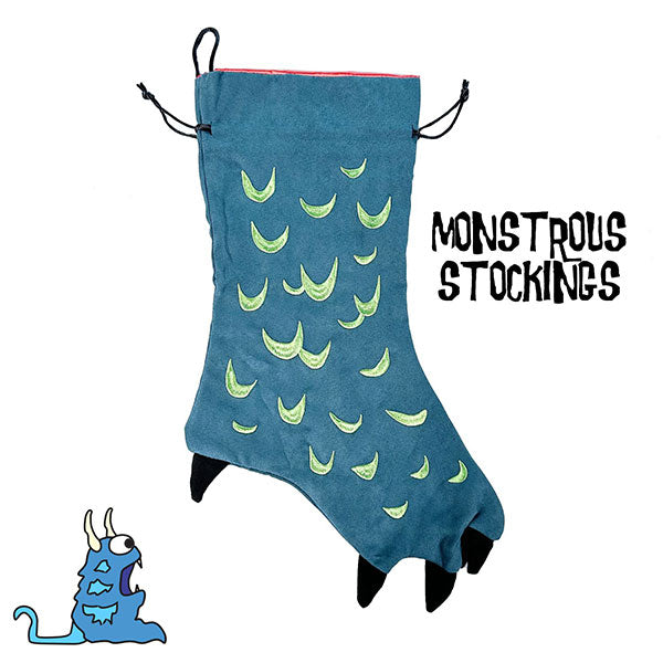 Monstrous Stocking: Troll Foot
