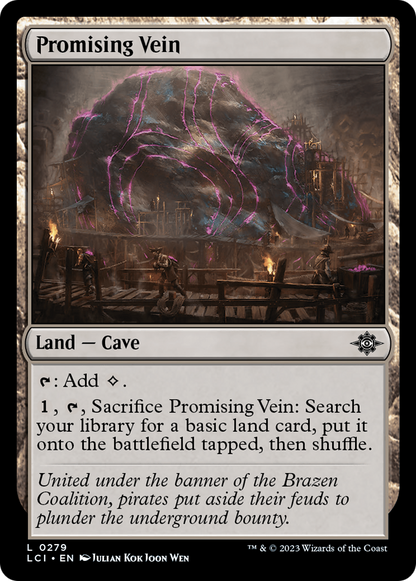 Promising Vein [The Lost Caverns of Ixalan]