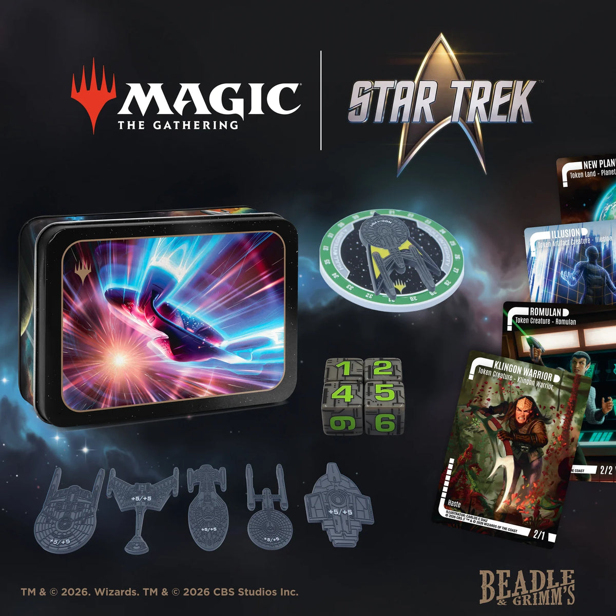 Beadle & Grimm's: MTG Token Set - Star Trek