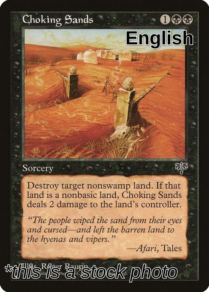 Choking Sands