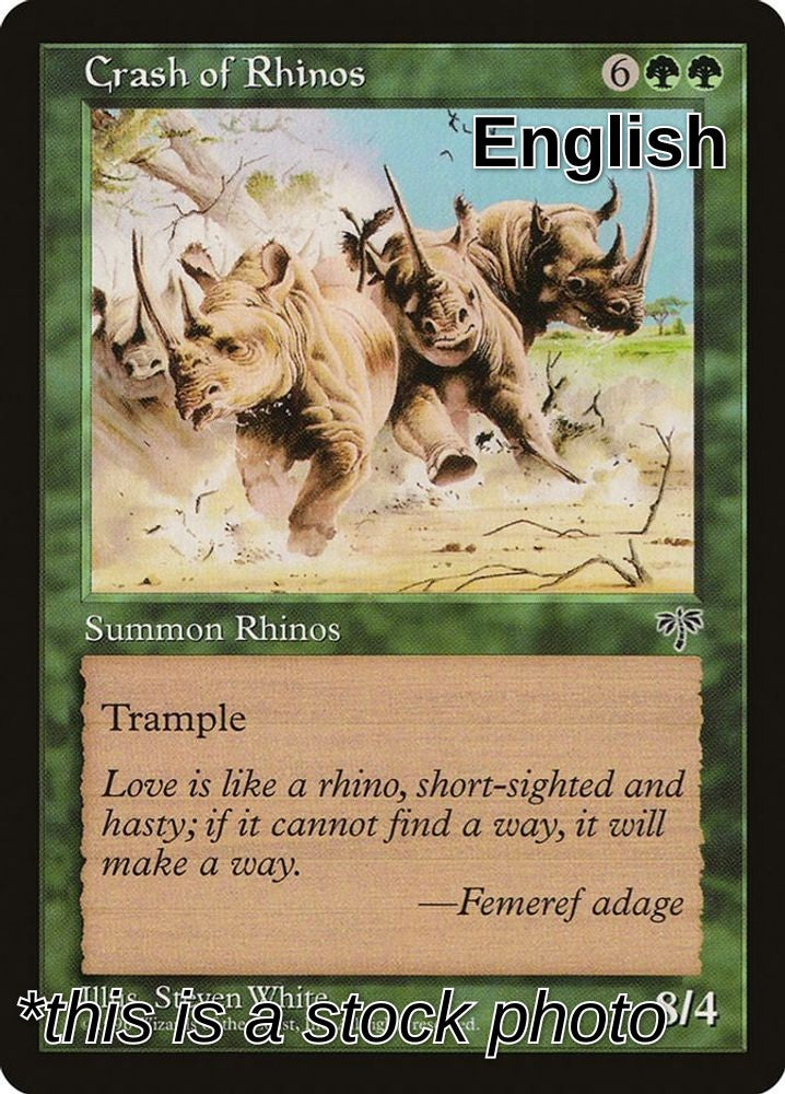 Crash of Rhinos