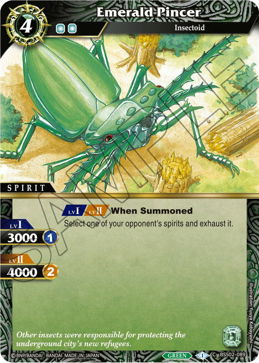 Emerald Pincer [BSS02 - BSS02-089]