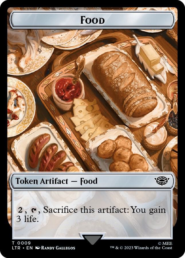 Ballistic Boulder // Food (0009) Double-Sided Token (Back)
