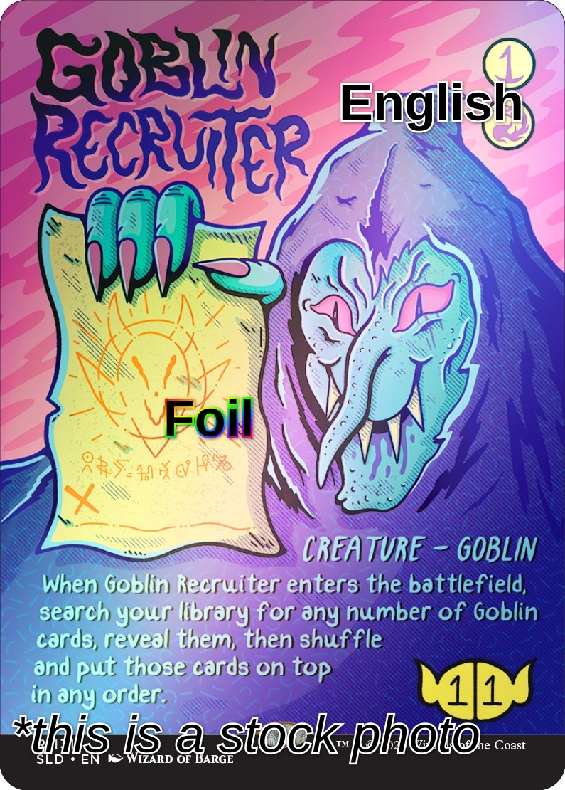 Goblin Recruiter (Rainbow Foil)