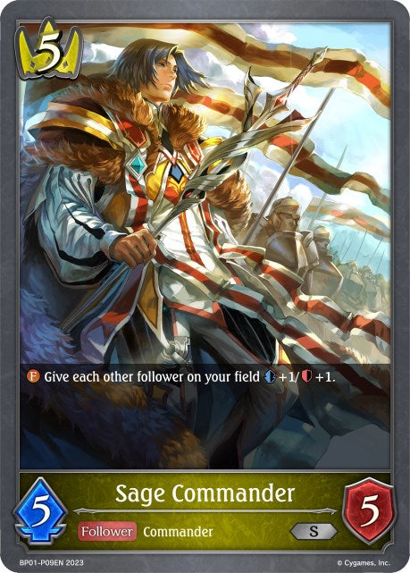 Sage Commander - P09EN (Foil) [BP01 - BP01-P09EN]