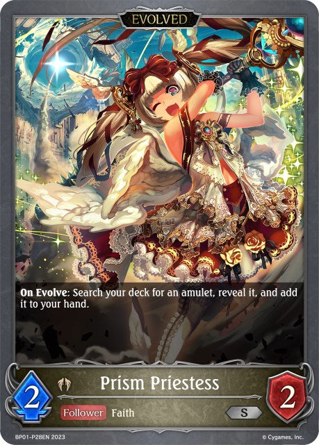 Prism Priestess - P28EN (Evolved) (Foil) [BP01 - BP01-P28EN]