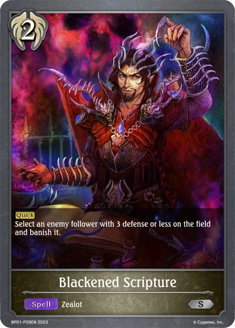 Blackened Scripture - P29EN (Foil) [BP01 - BP01-P29EN]