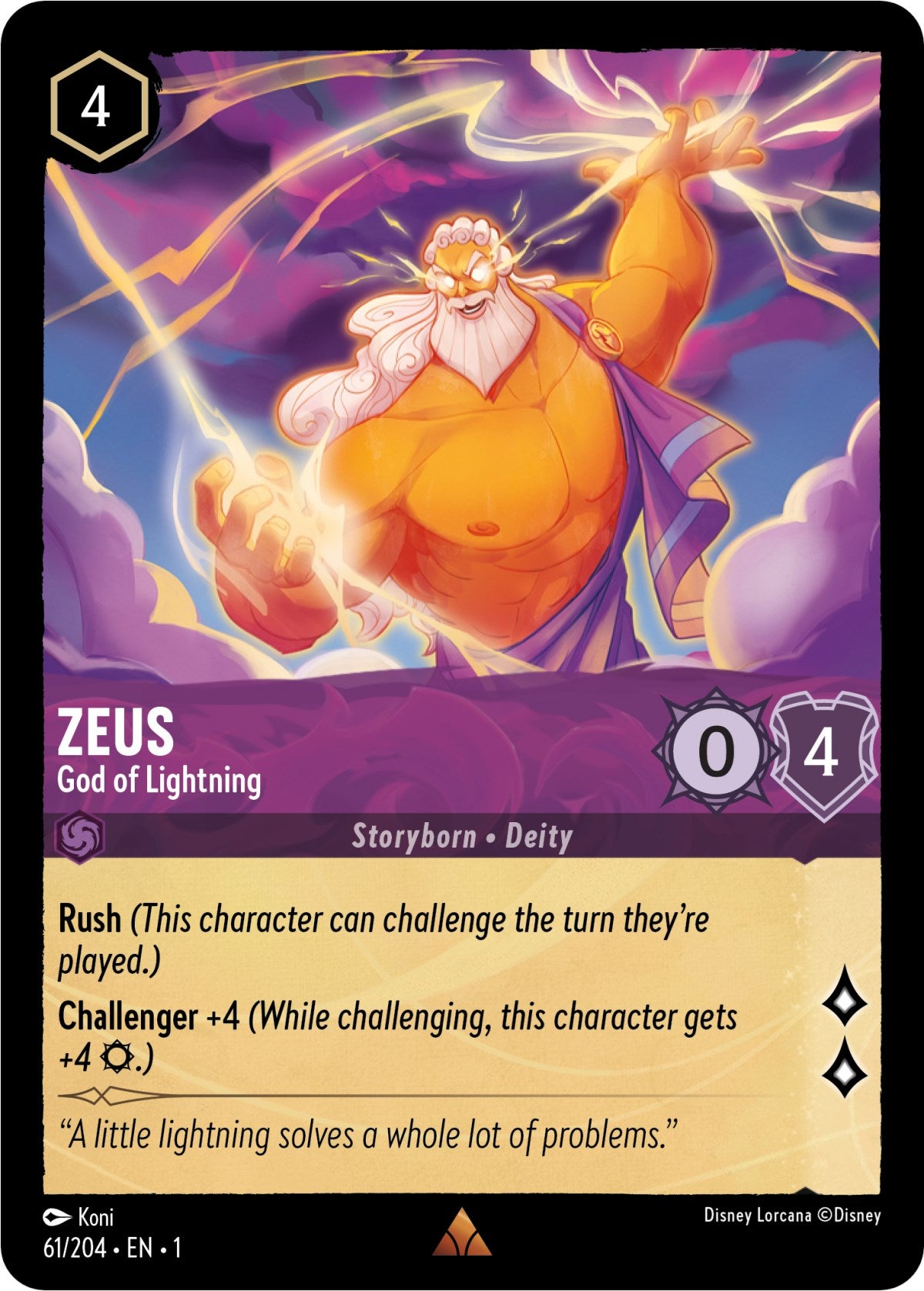Zeus - God of Lightning [1 - 61/204]