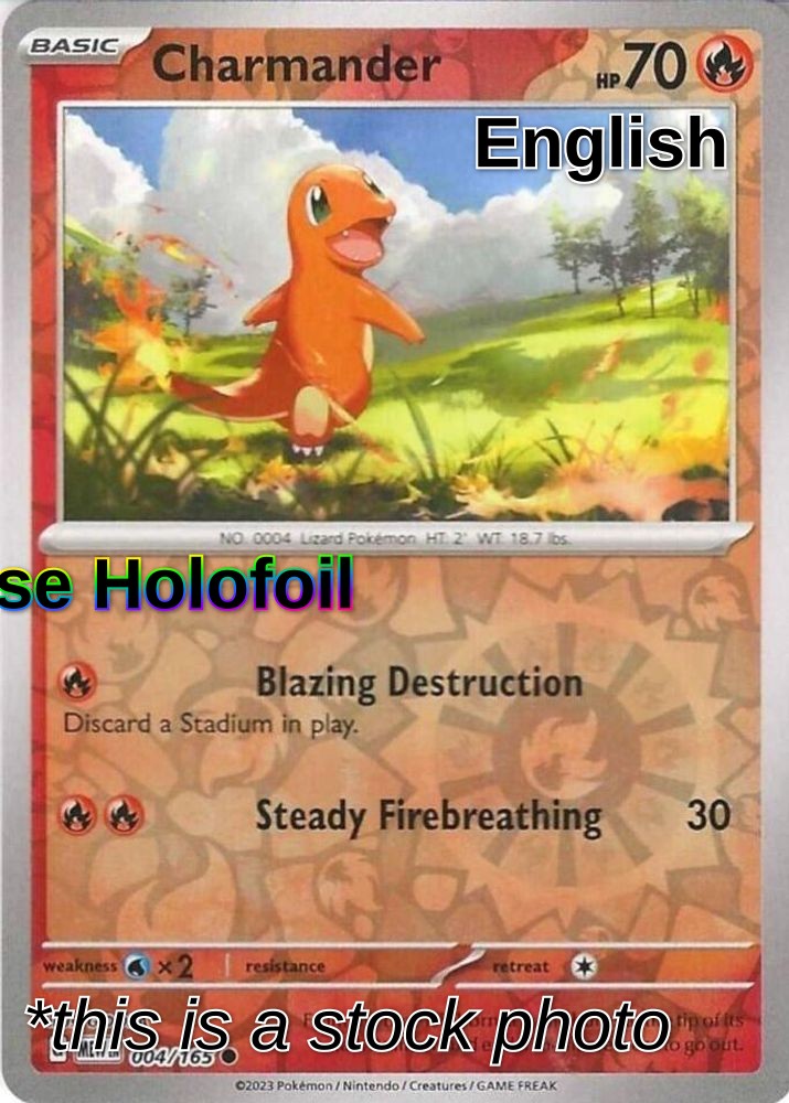 Charmander - 004/165