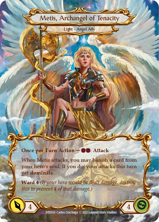Figment of Tenacity // Metis, Archangel of Tenacity (Marvel)